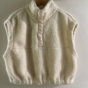 Cream vest